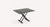 Table relevable moderne avec plateau gris en AMELIE Mélaminé Pierre grise, parfaite pour optimiser l'espace dans un intérieur contemporain.
