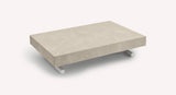 BOSTON Melamine Beige Marble METAL M24 White embossed