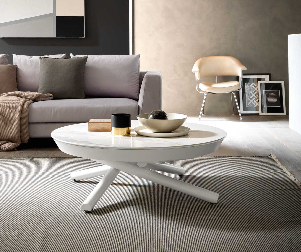 HELIOS White Glossy Ceramic