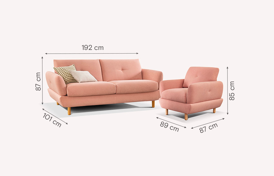 FINN sofa and armchair set-1