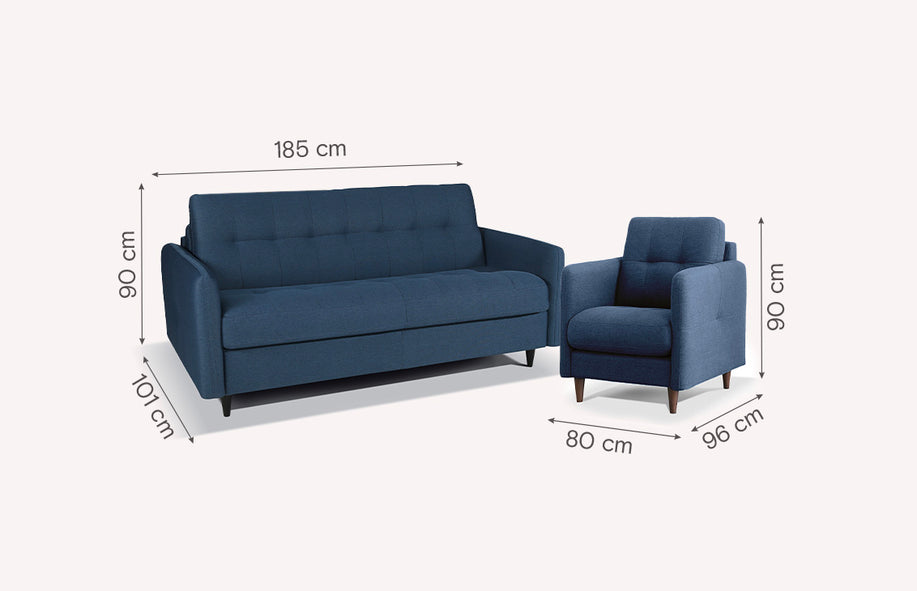 SOHO sofa and armchair set-1