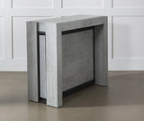 COMPACT Melamine Concrete Aluminum mechanism