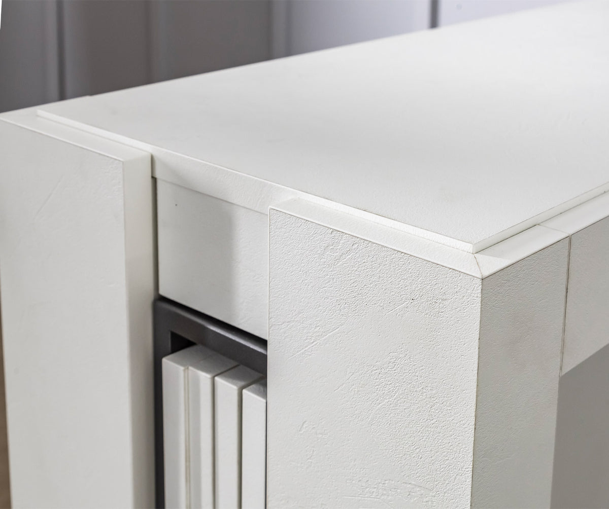 COMPACT Melamine Bianco spatolato