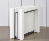 COMPACT Melamine Bianco spatolato Aluminum mechanism