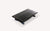 Plateau de table extensible en SISSY Verre Marbré Sahara noir lucido avec finition brillante et motifs marbrés élégants.