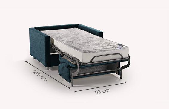 Fauteuil JIMMY Foster Bleu ocean-1