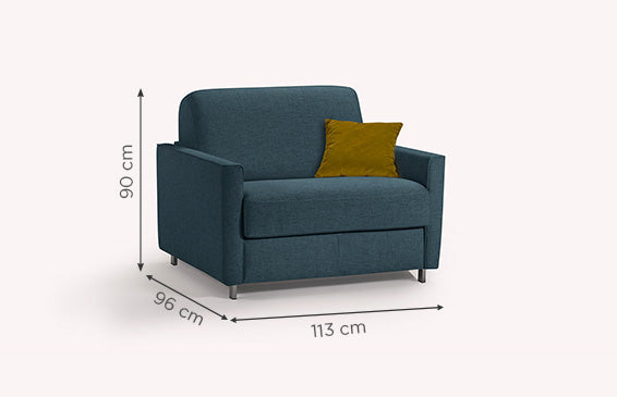 Fauteuil JIMMY Foster Ivoire-1