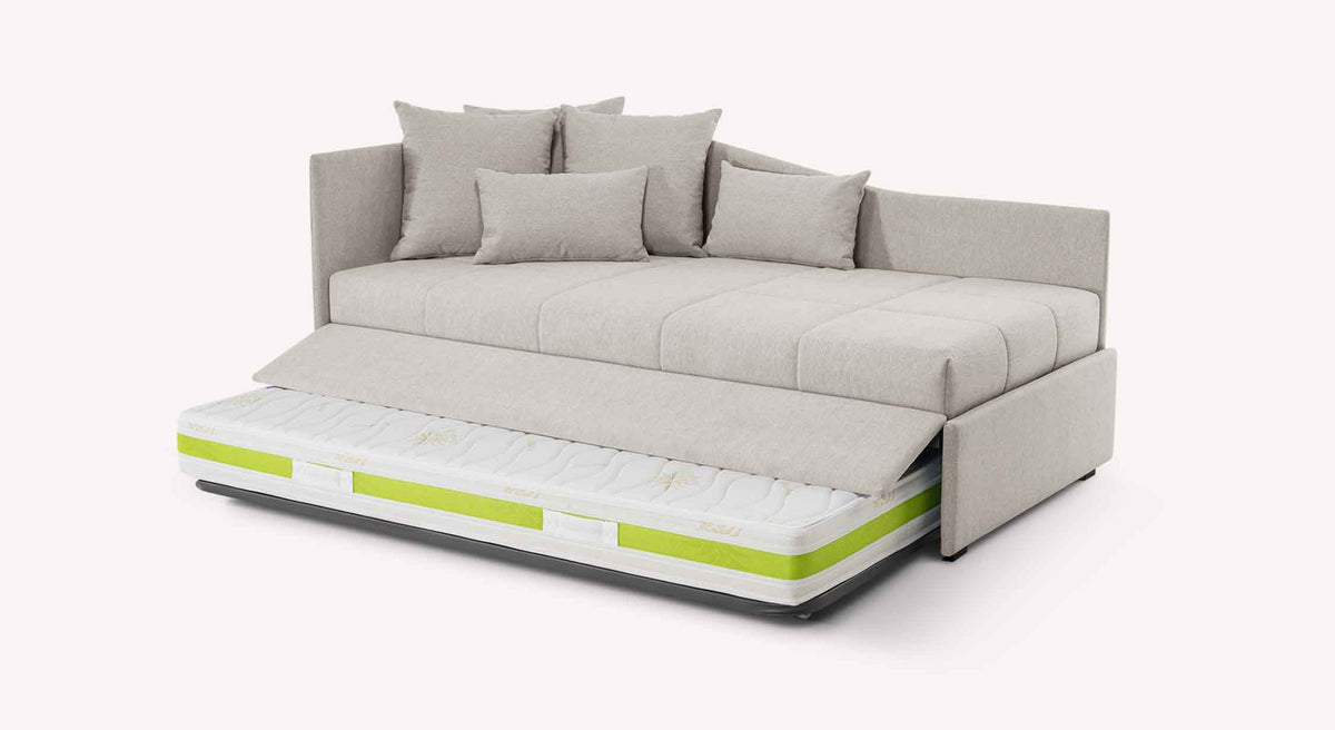 MARIO Trundle bed Gemma Oatmeal