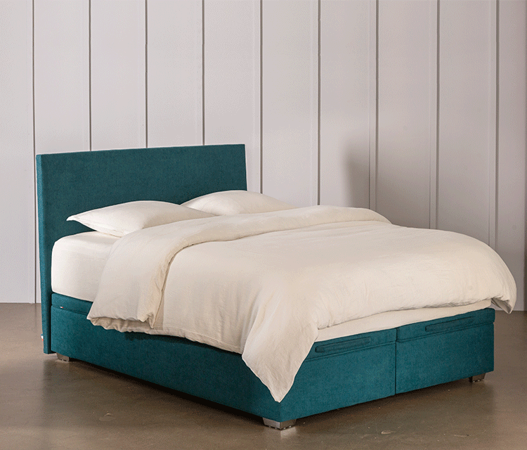 Sommier Coffre CABOURG Bronx Pétrol-1