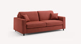 ALBA Lincoln Terra rossa 140x190 / Mousse 28 kg/m3 / Grille