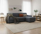 Alix Corner Luna Denim 140x190 / Foam 28 kg/m3 / Grid