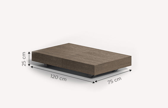 BOX LEGNO Plaqué Rovere wild bianco-1