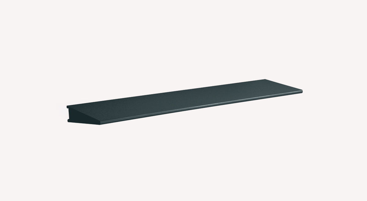 TINY Aluminum Slate Gray Shelf
