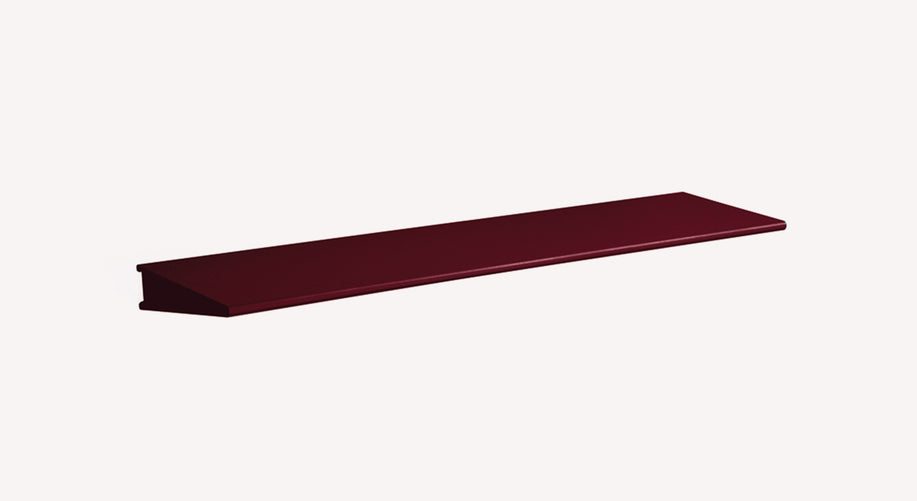 TINY Aluminum Marsala Shelf-1