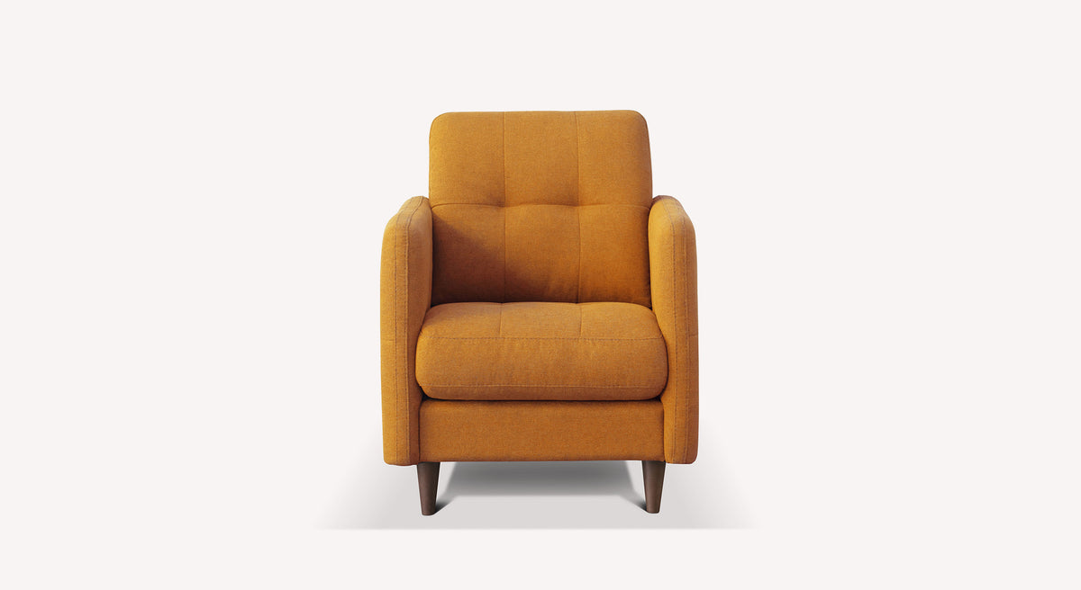SOHO Austin Golden Yellow sofa and armchair set