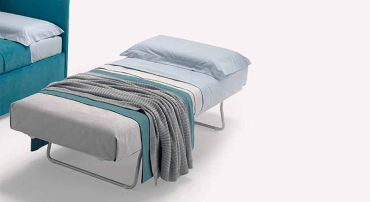 ANGOLO 150 trundle bed, fabrics of your choice