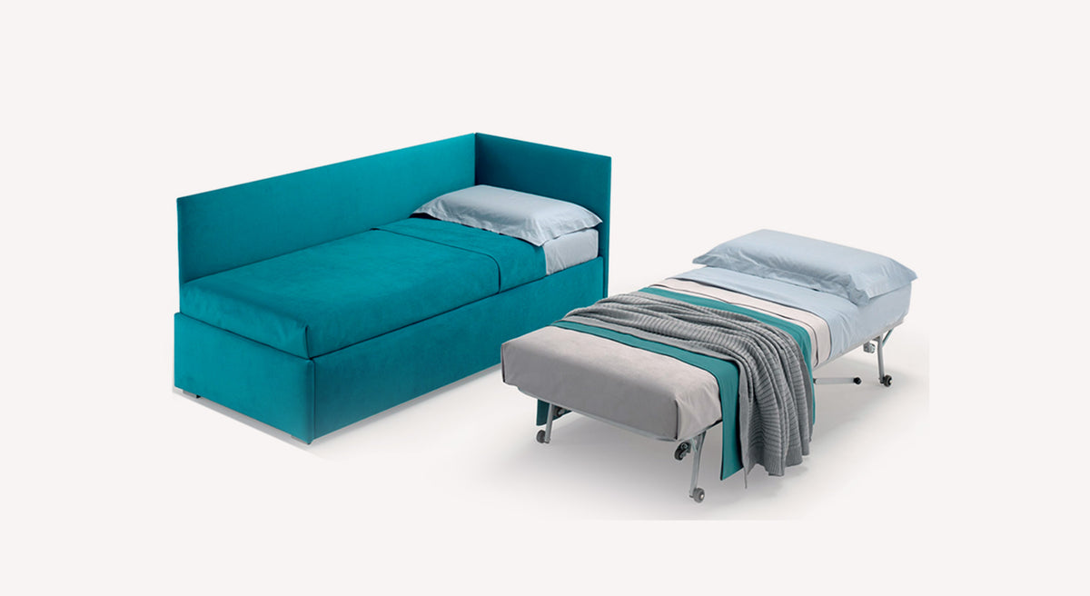 ANGOLO 150 trundle bed, fabrics of your choice