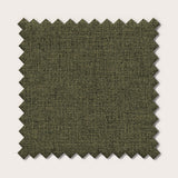 Échantillon de tissu vert olive pour canapé convertible, revêtement légèrement texturée