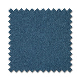 Échantillon de tissu bleu pour canapé convertible Luna 85, revêtement légèrement texturée