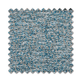 Échantillon de tissu bleu texturé pour canapé convertible, modèle Shock 706