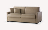 NOTTE 3 Taupe Lux Leather 140x197 / Origin 40 kg/m3 / Grid