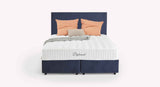 Pack lit coffre, matelas et tête de lit NINA Margon Basic Marine 